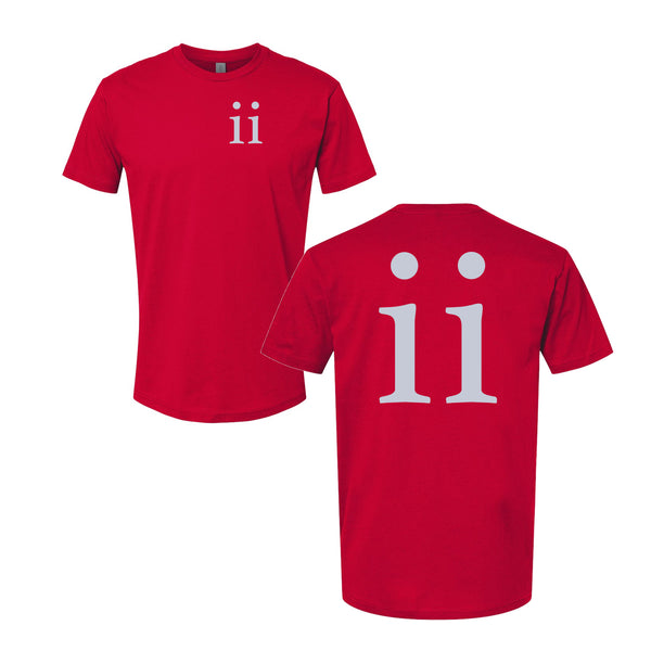 DESIIGNER RED ii T-SHIRT