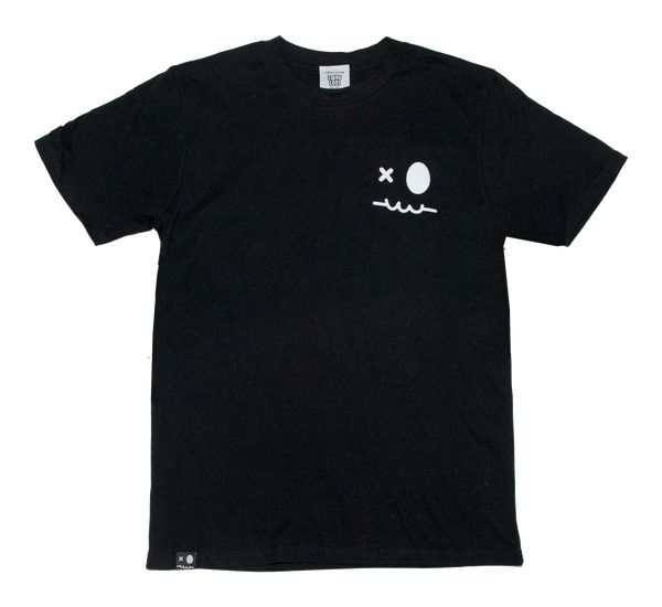 Long Lost "Skele Face" T-shirt in Black