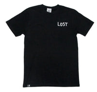 Long Lost "LOST" T-Shirt Black